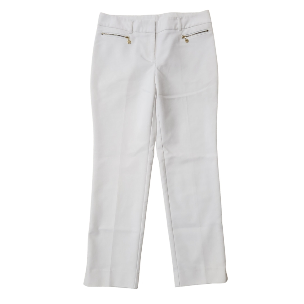 Flat Front Ankle Trousers